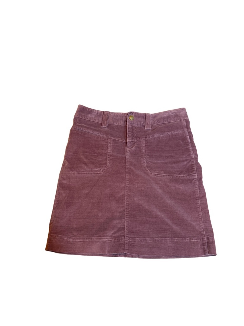 Athleta Corduroy Skirt in Dusty Mauve.  Size 8